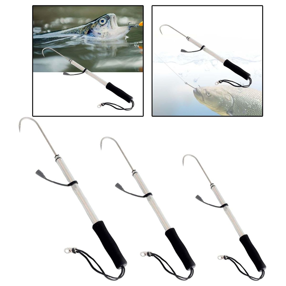 Fishing Gaff Fish Lip Gripper Fishing Tool Lip Grabber