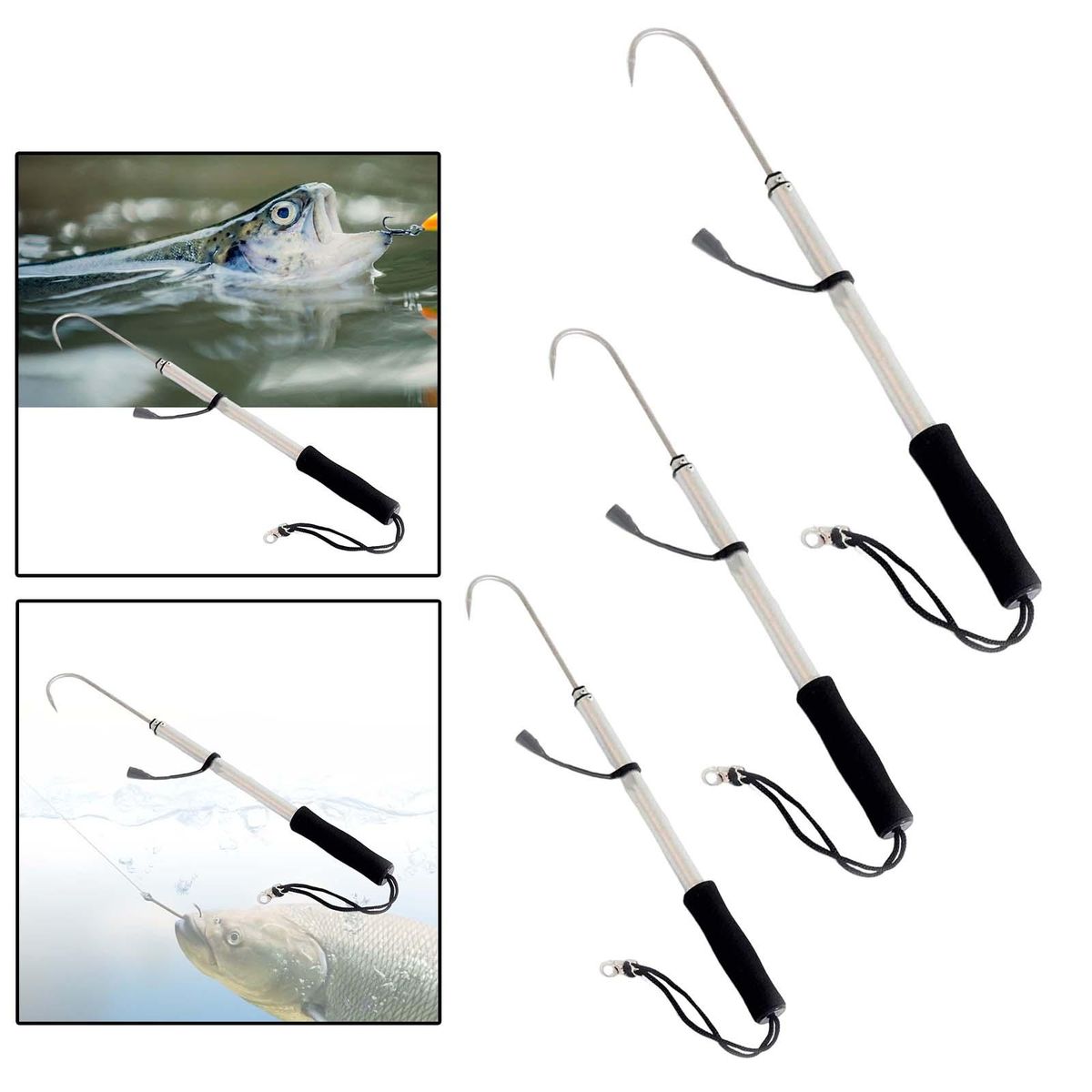 Fishing Gaff Fish Lip Gripper Fishing Tool Lip Grabber