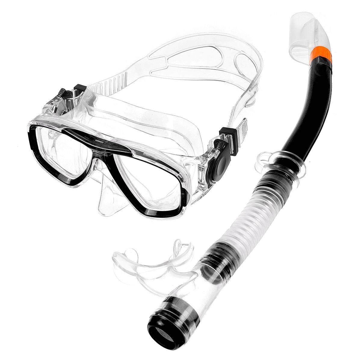 Snorkel Breathing Tube For Scuba Swimming Diving Snorkelling Underwater Black