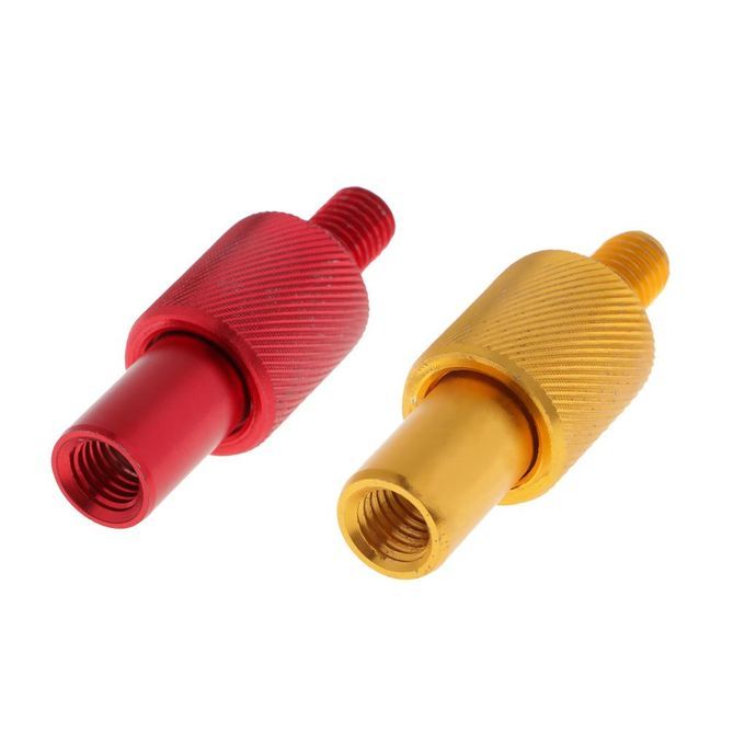Universal  Landing Net Thread 8mm Adapter Bank Stick Red