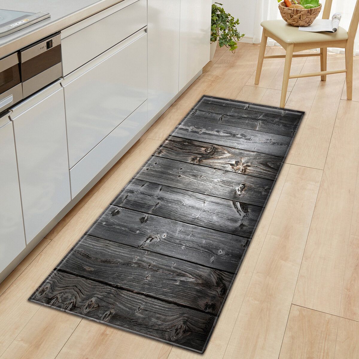 1Pc Kitchen Doormats Non-slip Absorent Water Floor Mats Bathroom Area Rug Carpet Type E-60x180cm