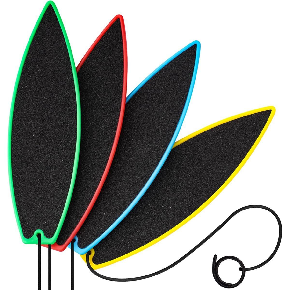 4Pack Finger Surfboard Kids Toy Finger Surf Boards Fingertip Surfboard for Adults Teens Boys Girls Hone Surfer Skills