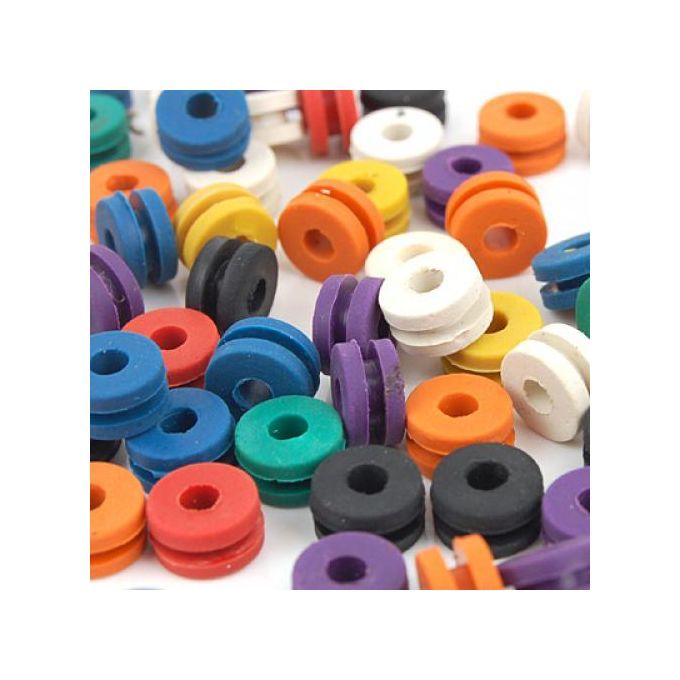 200pcs Rubber Tattoo Machine Needles Grommets Pads Bar