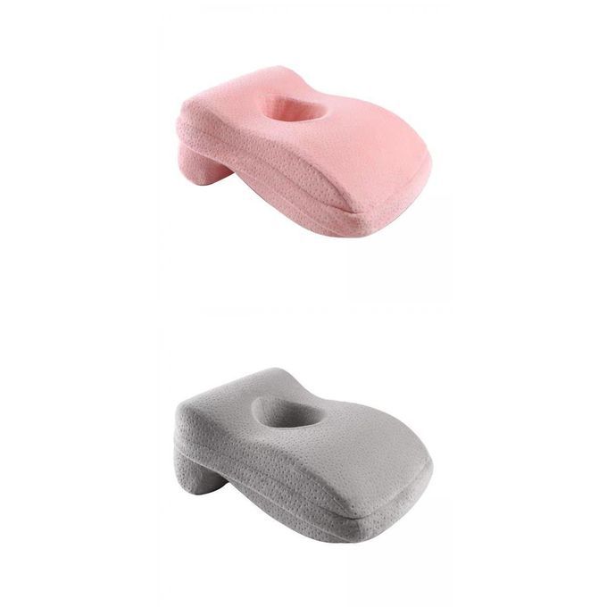 2-in-Pack Portable Memory Foam Nap Pillow, Office Desk Sleeping Neck