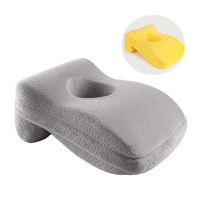 2-in-Pack Portable Memory Foam Nap Pillow, Office Desk Sleeping Neck