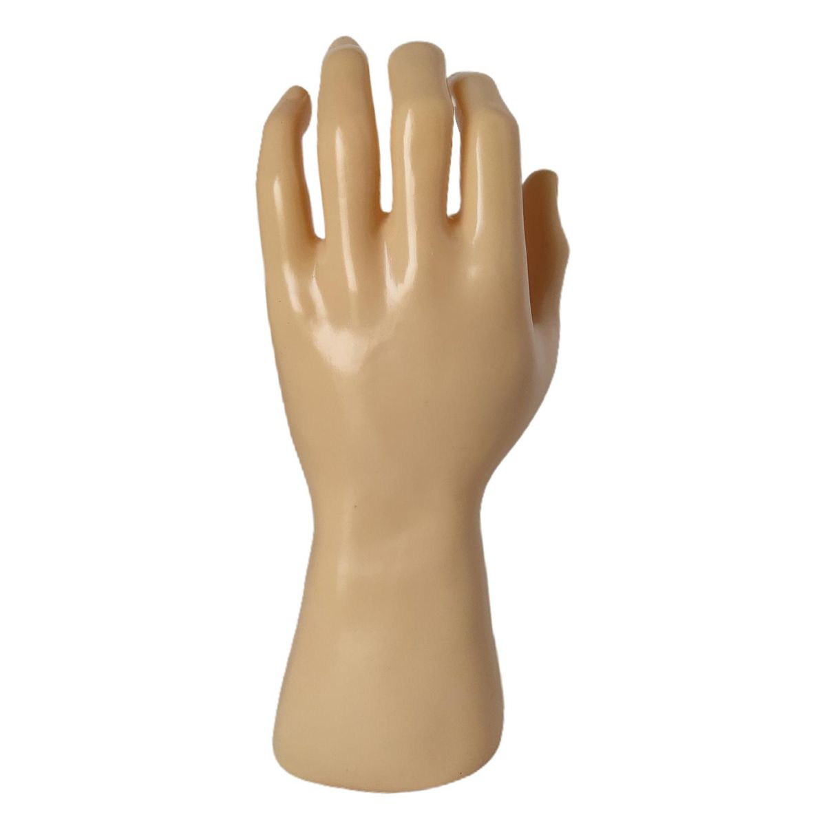 PVC Hand  Model  Jewelry Display Support  Khaki Left