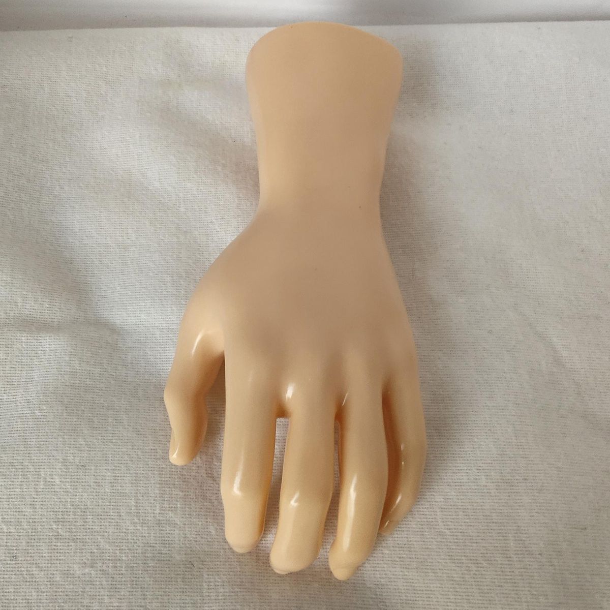PVC Hand  Model  Jewelry Display Support  Khaki Left