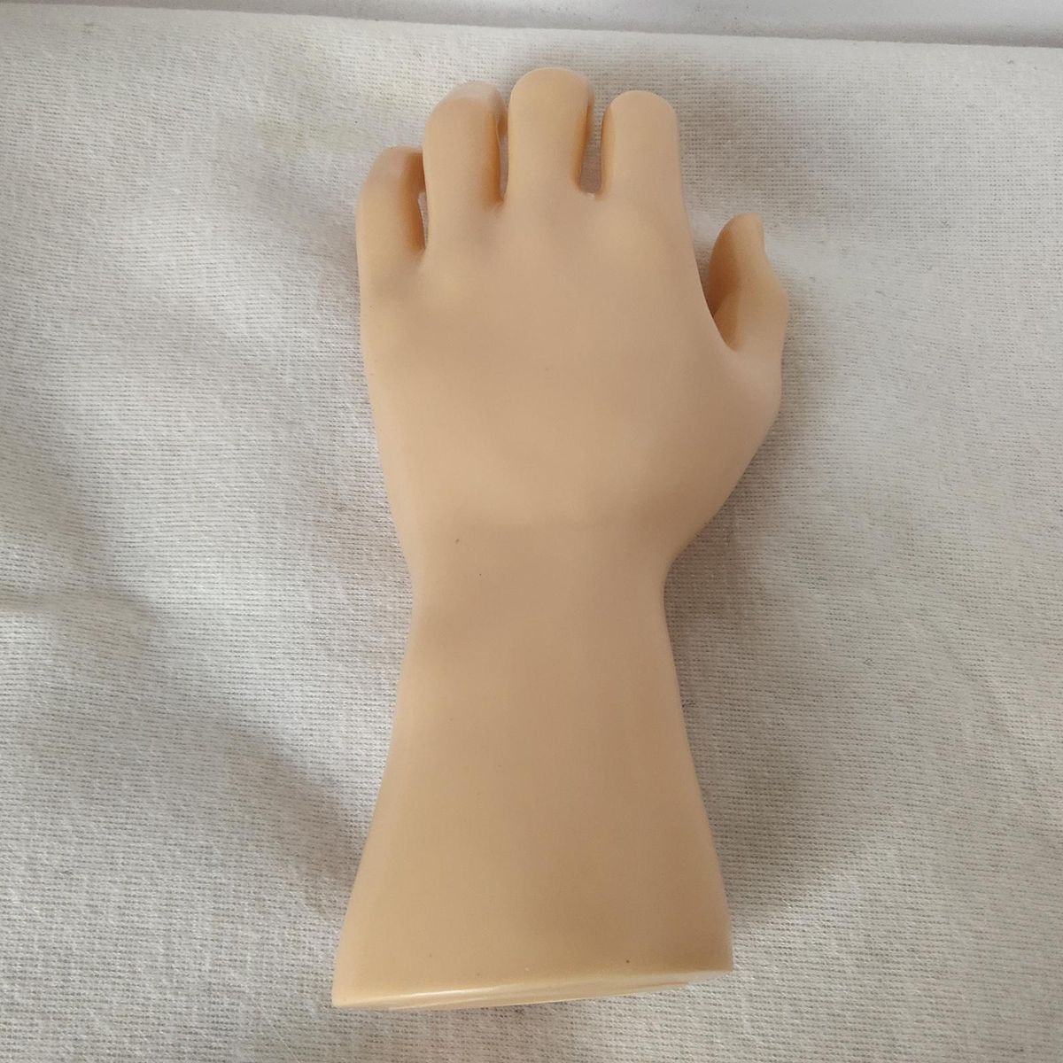 PVC Hand  Model  Jewelry Display Support  Khaki Left