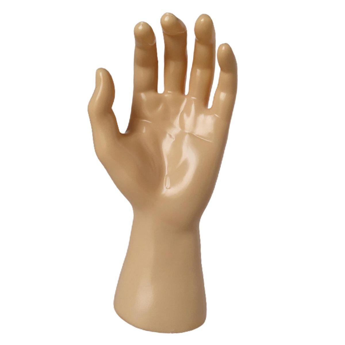 PVC Hand  Model  Jewelry Display Support  Khaki Left
