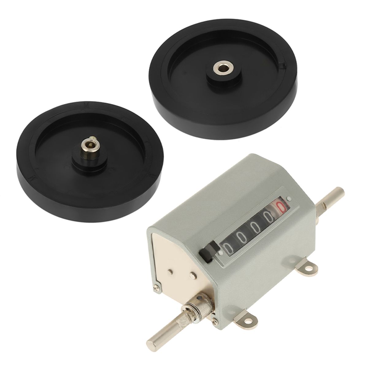 1pc Rolling Wheel 5 Digits 0-9999.9 Length Counter Max