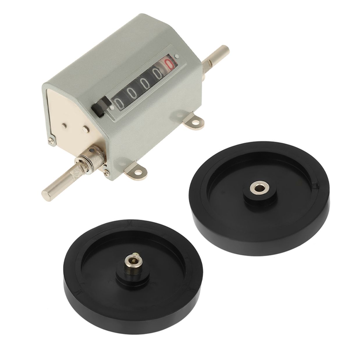 1pc Rolling Wheel 5 Digits 0-9999.9 Length Counter Max