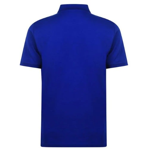 Chevron Polo Shirt - Royal Blue
