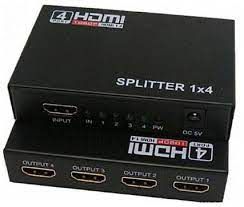 HDMI Splitter 1X4 4 Port Full HD Hub