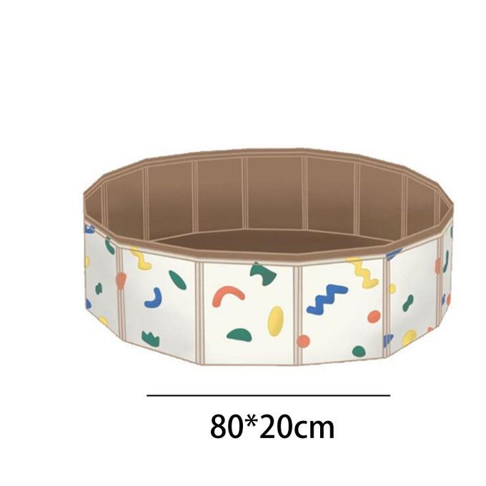 Foldable Swimming Pool Fences Children Playpen Game Pool Kiddie Pool