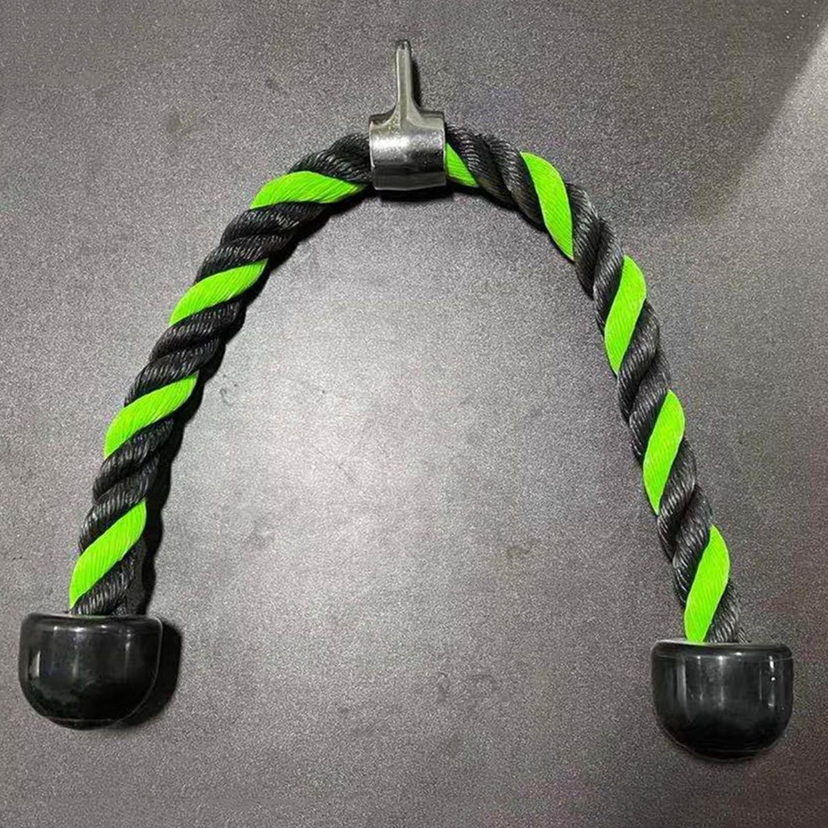 Triceps Tension Rope Muscle Training Push Pull Down Cord Green