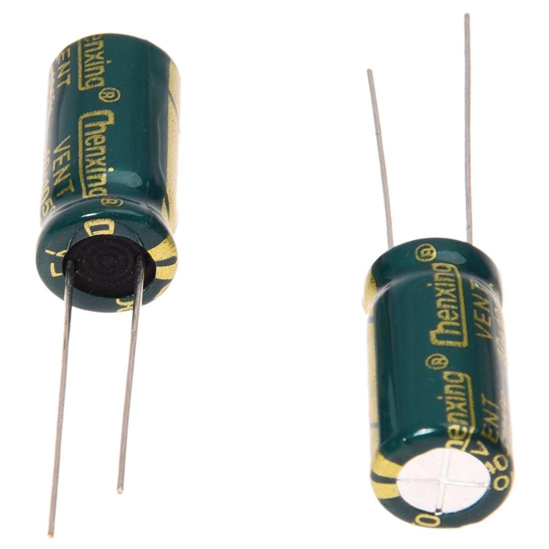 10Pcs 10V 3300UF Motherboard Electrolytic Capacitor