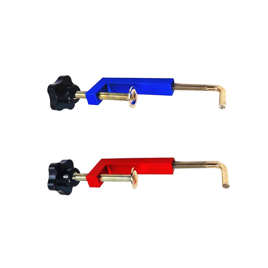 2Pcs Metal Woodworking Fence Clamp For Table Saws Cutoff Saws Router