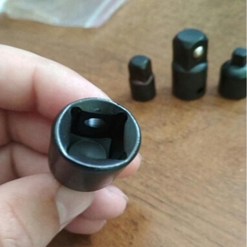 4PC Black Sleeve Sleeve Conversion Head Steel Ball Conversion Head Mutual Conversion Joint