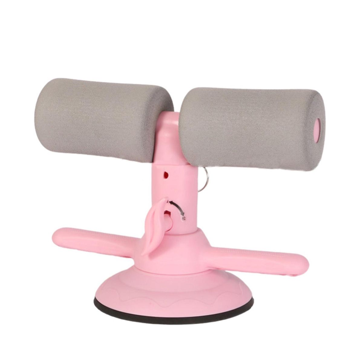 Exercise Bar Sit-up Push-up Stand with Sucker Light Pink