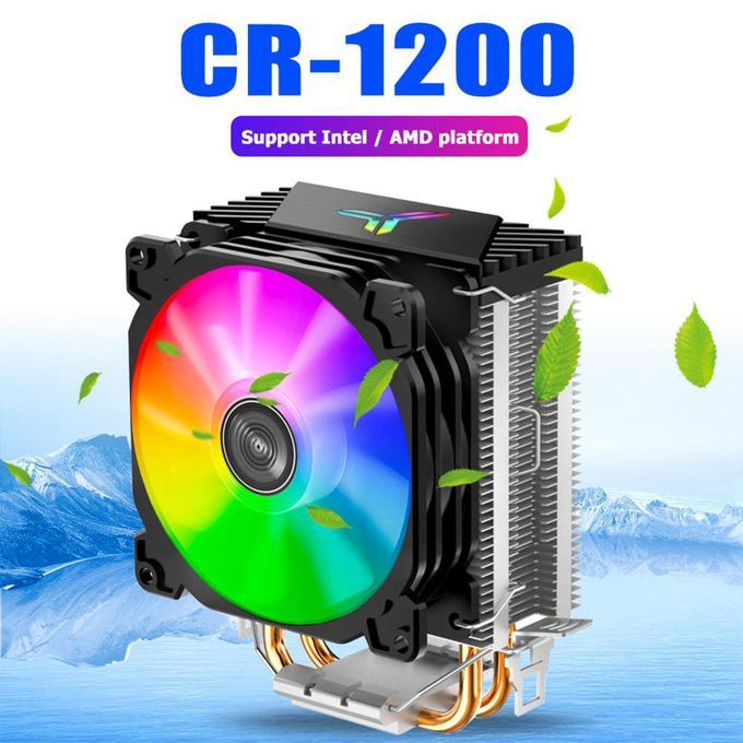 CR1200 Tower CPU Cooler Computer Cooling Fans For AMD Compact