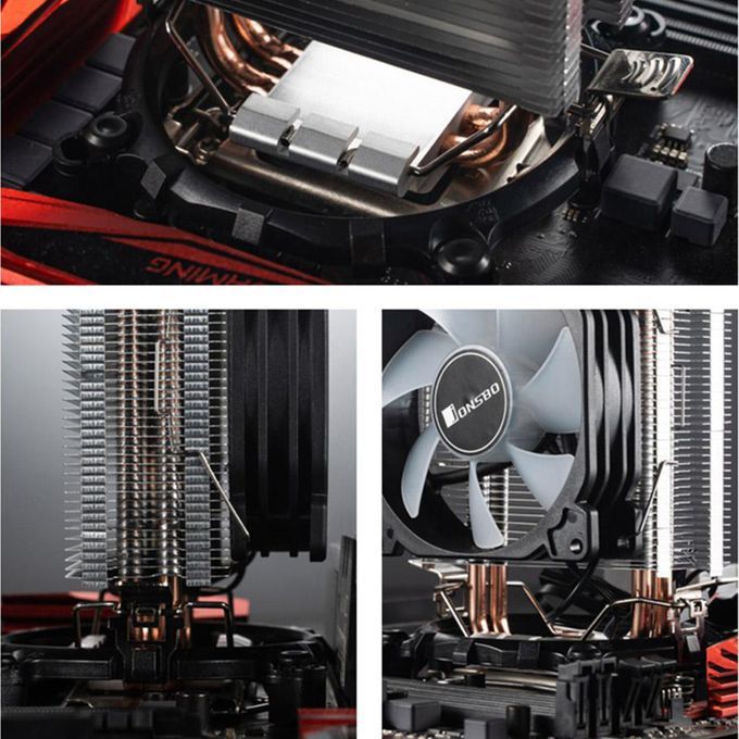 CR1200 Tower CPU Cooler Computer Cooling Fans For AMD Compact