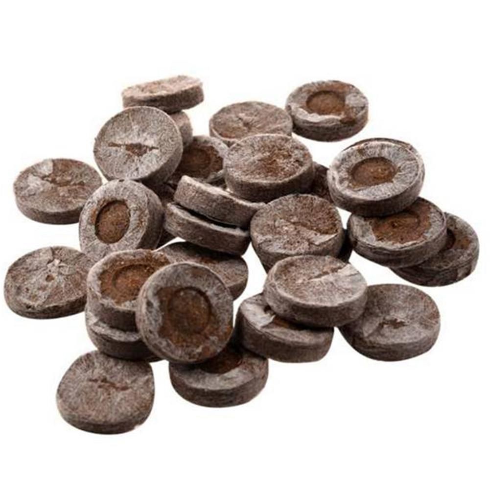 300Pcs 30mm Peat Pellets Seed Starting Plugs Seeds