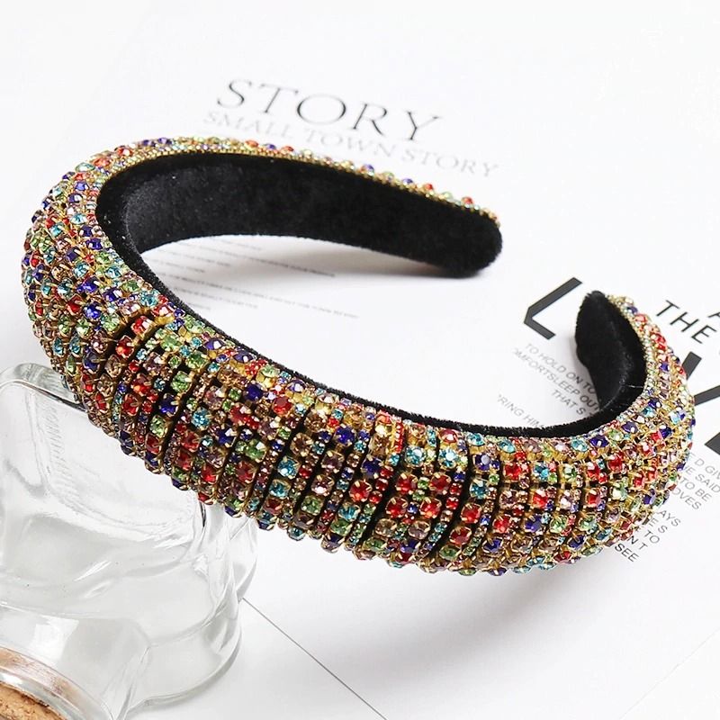 Rhinestone Headbands For Women Head Band Hairbands Hair Accessories Headband