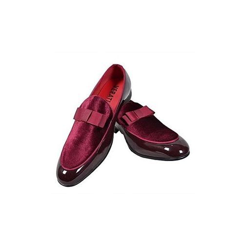 RED Shoe For Men Dress Shoes Office Patent SUEDE TIE Wedding