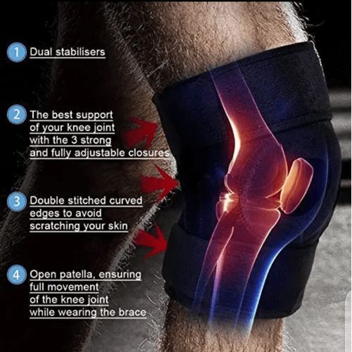Knee Support Excellent Recovery And Best Protection.