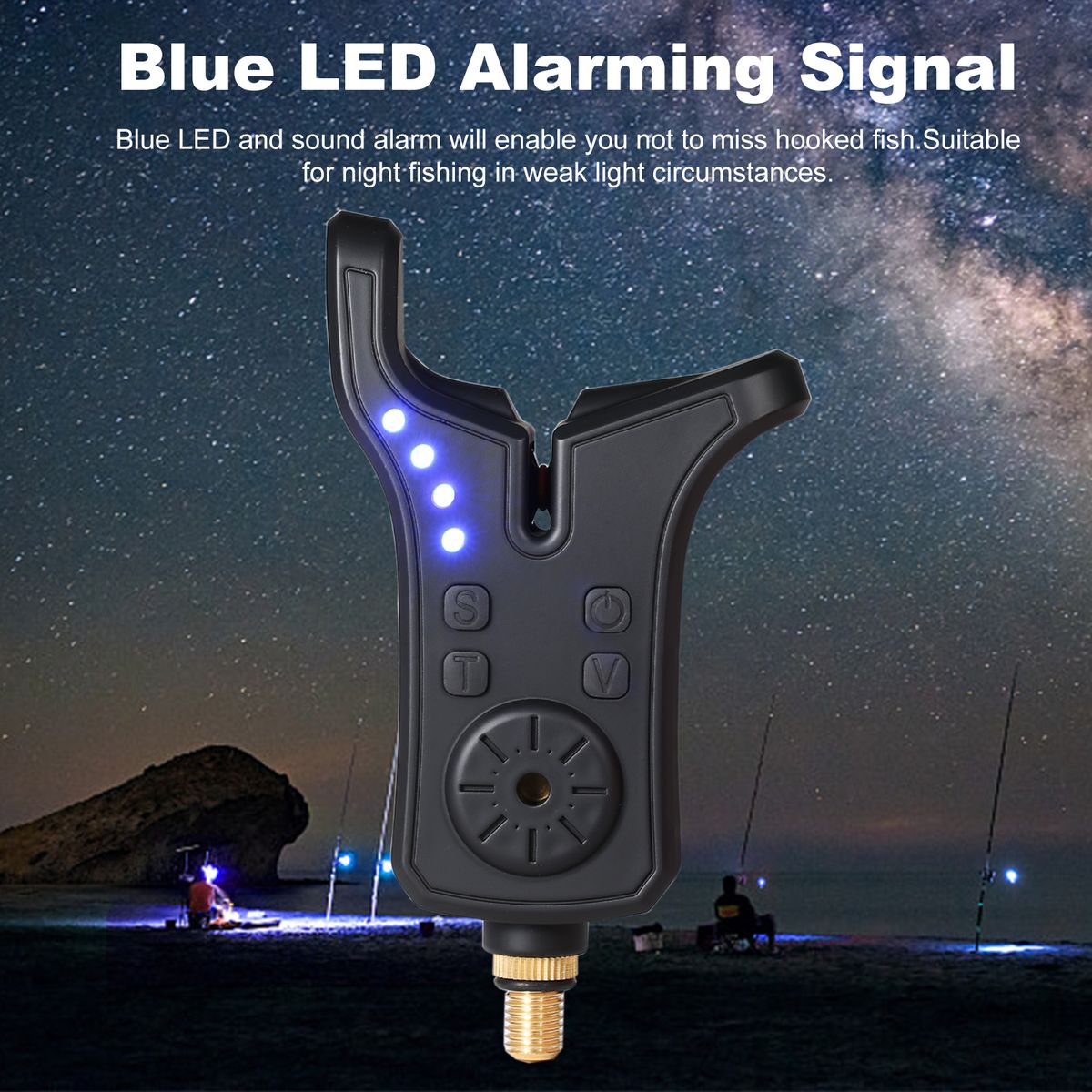Fishing Bite Alarm Bait Alarm Fishing Bait Alert Luminous