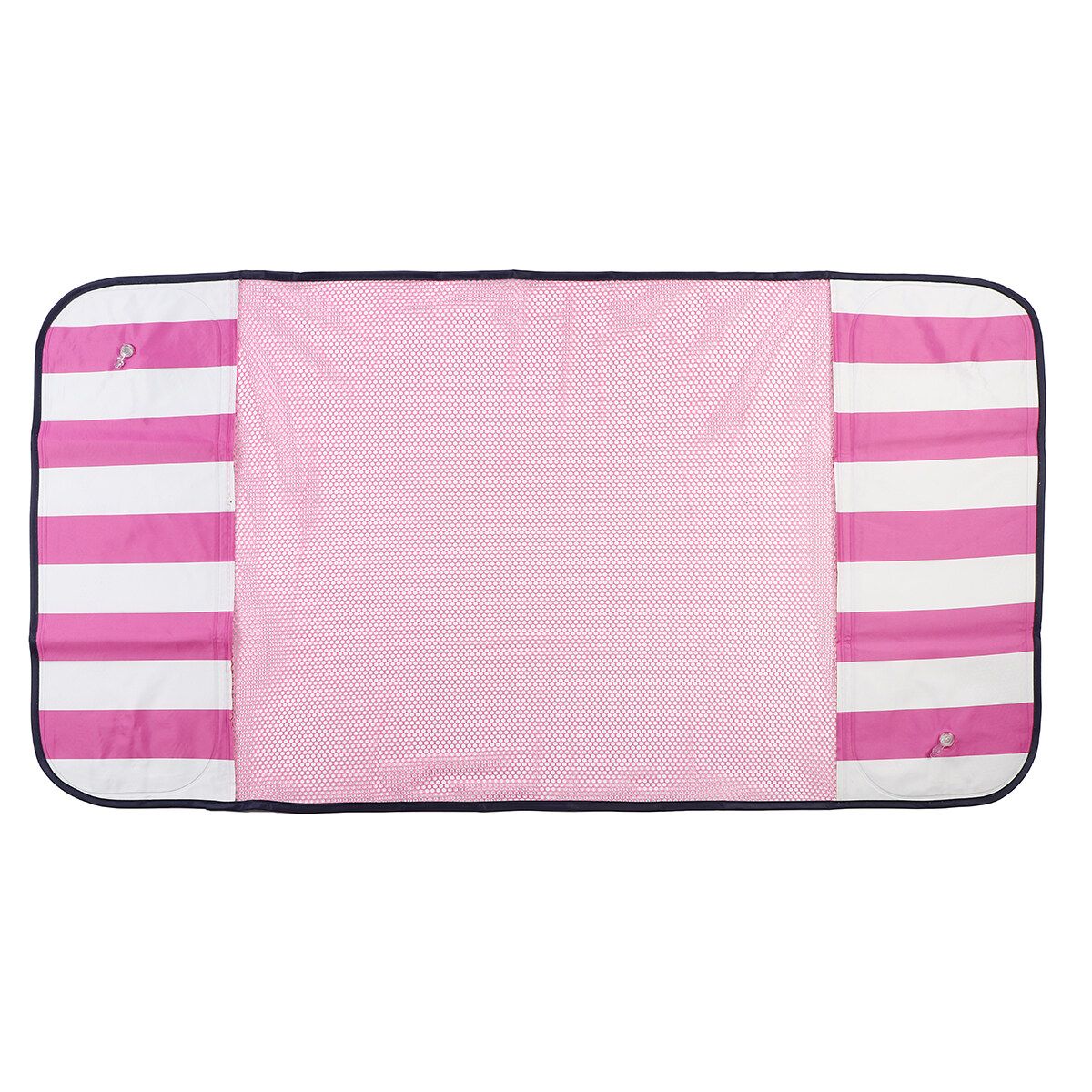Inflatable Water Hammock Floating Bed Sports Air Mattress Lounge Chair DrifterS Pink-Single