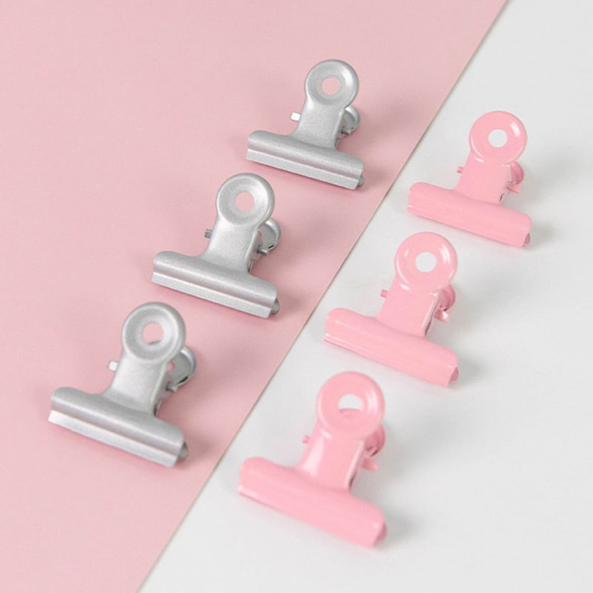 Metal Paper Clamp Large Binder Clips Colored Multifunction