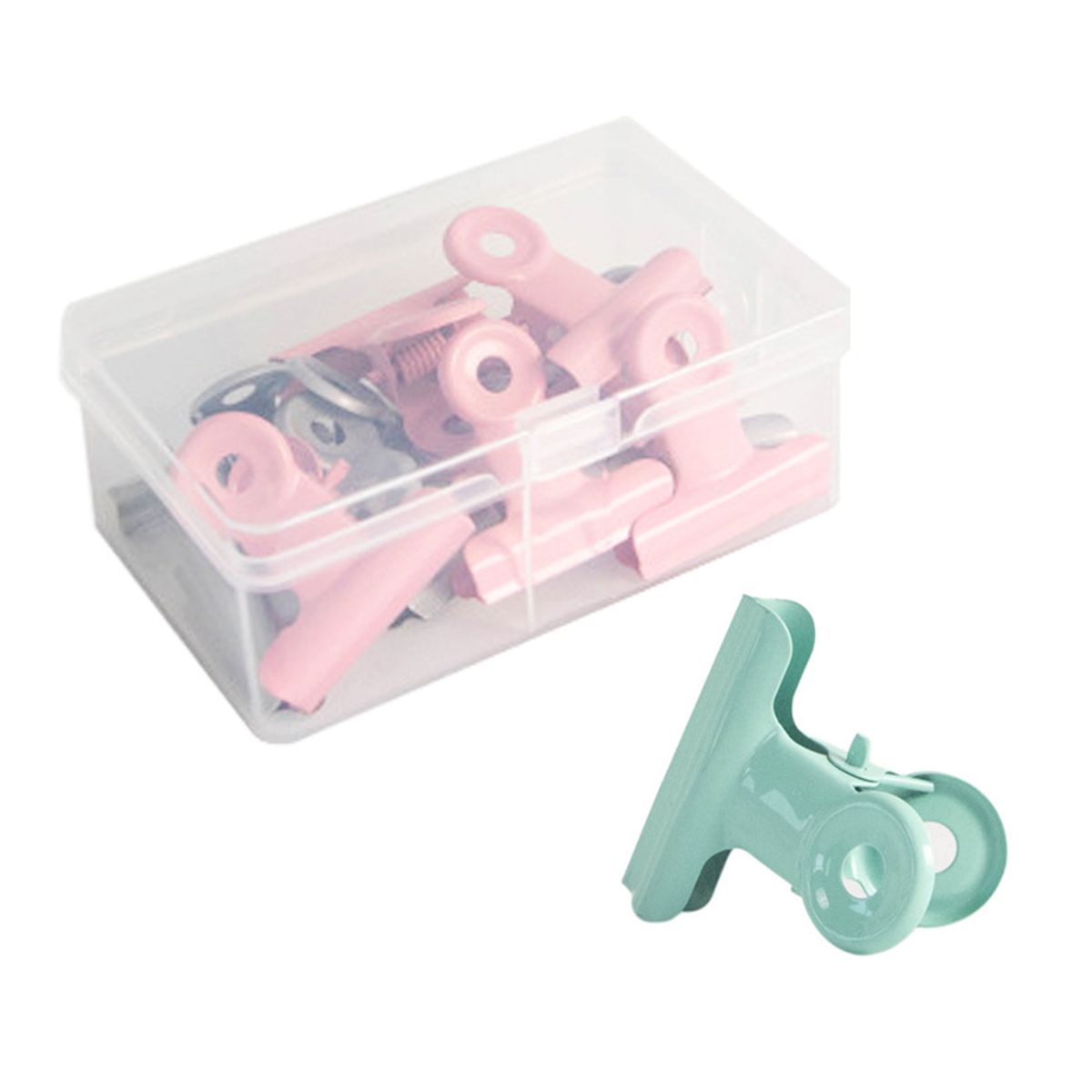 Metal Paper Clamp Large Binder Clips Colored Multifunction