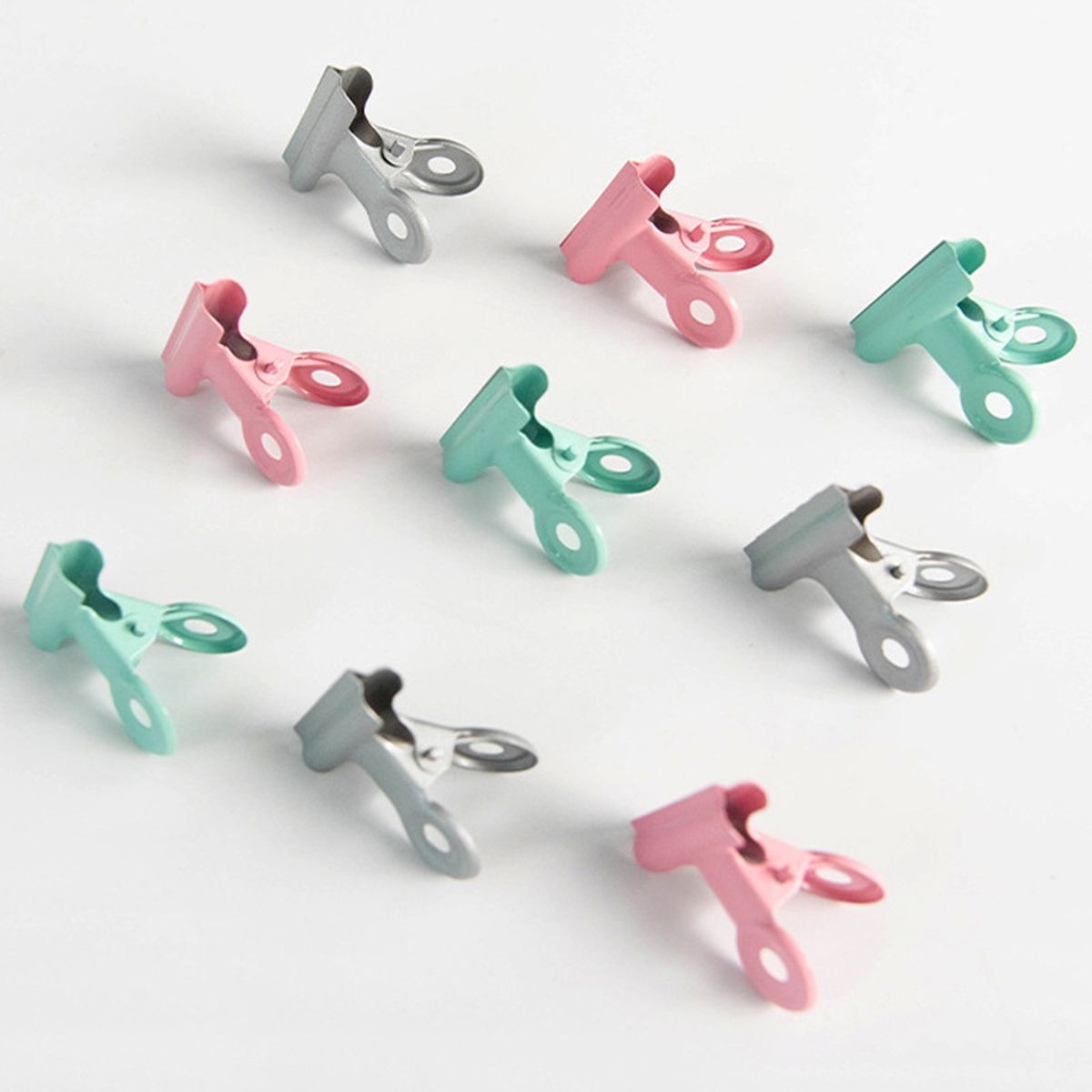 Metal Paper Clamp Large Binder Clips Colored Multifunction