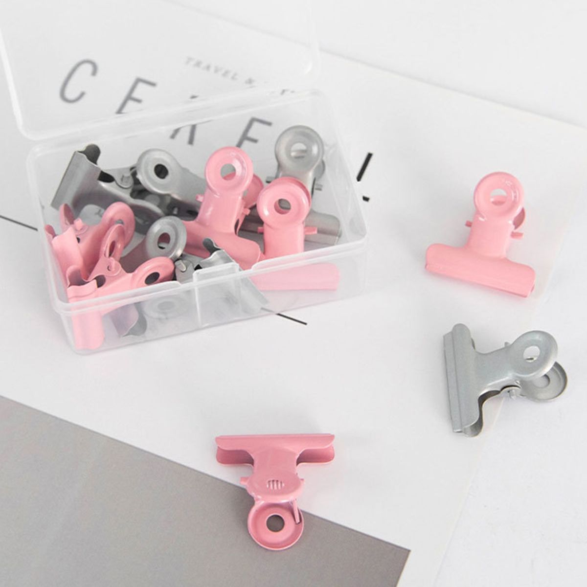 Metal Paper Clamp Large Binder Clips Colored Multifunction
