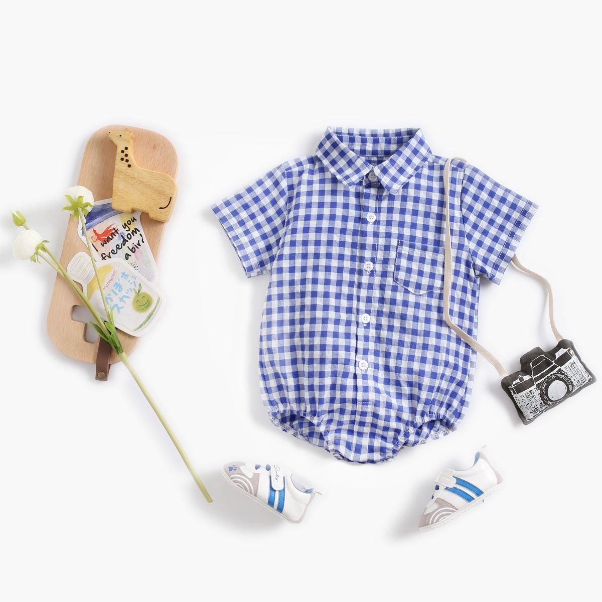 Summer New Style Baby Boys Bodysuits Newborn Baby Clothes