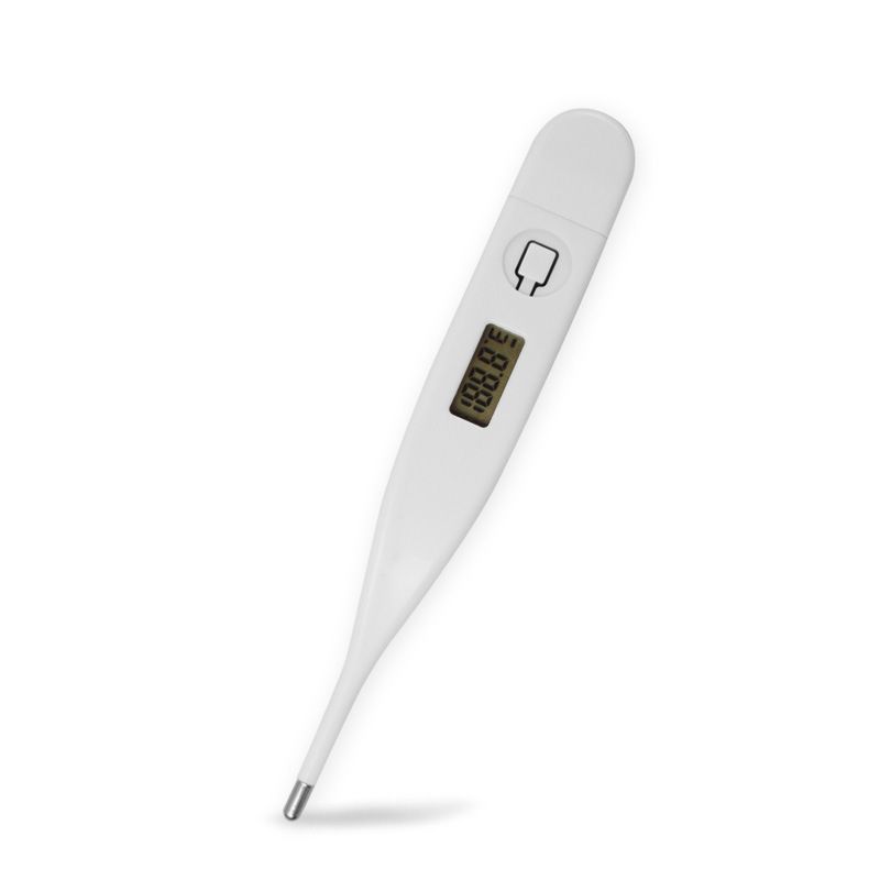 Digital Electronic Thermometer With Clear LED Digital LCD Display Waterproof Need LR41 On Battery Home Children Thermometers