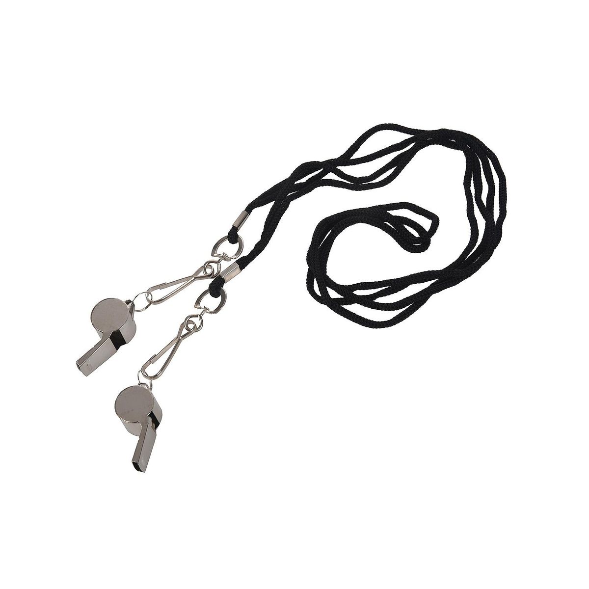 Metal Referee Whistles Whistles with Lanyard for Football