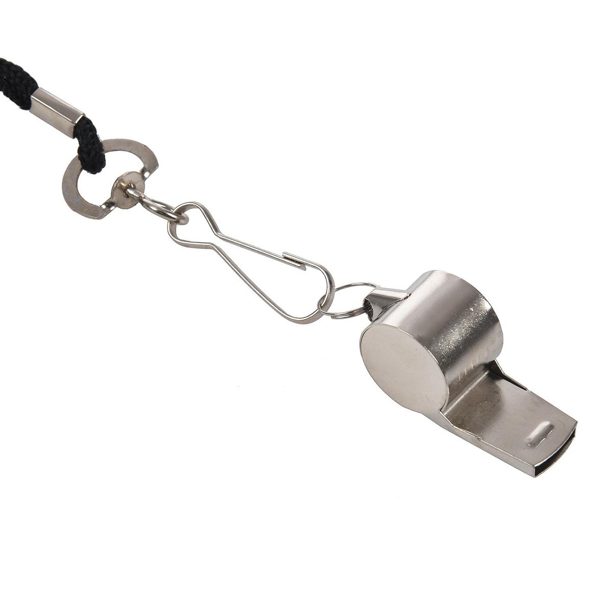 Metal Referee Whistles Whistles with Lanyard for Football