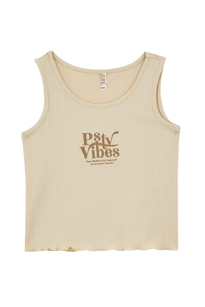 Girl - Slim Fit Short Sleeve Knitted Athlete - Ecru