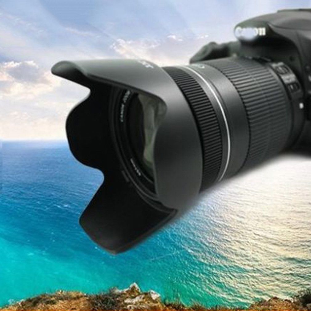 EW-78D Lens Hood Lotus Shape Cap Light Shading Cover For Canon