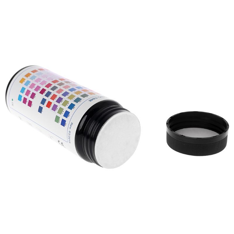 100Strips Water Test Strips Reagent Strip For Water Quality Analyzing Testing With 10 Analysis Residual Chlorine PH Total
