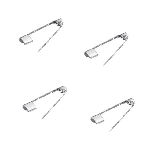 50 Brooch Safety Pins - 2.5cm
