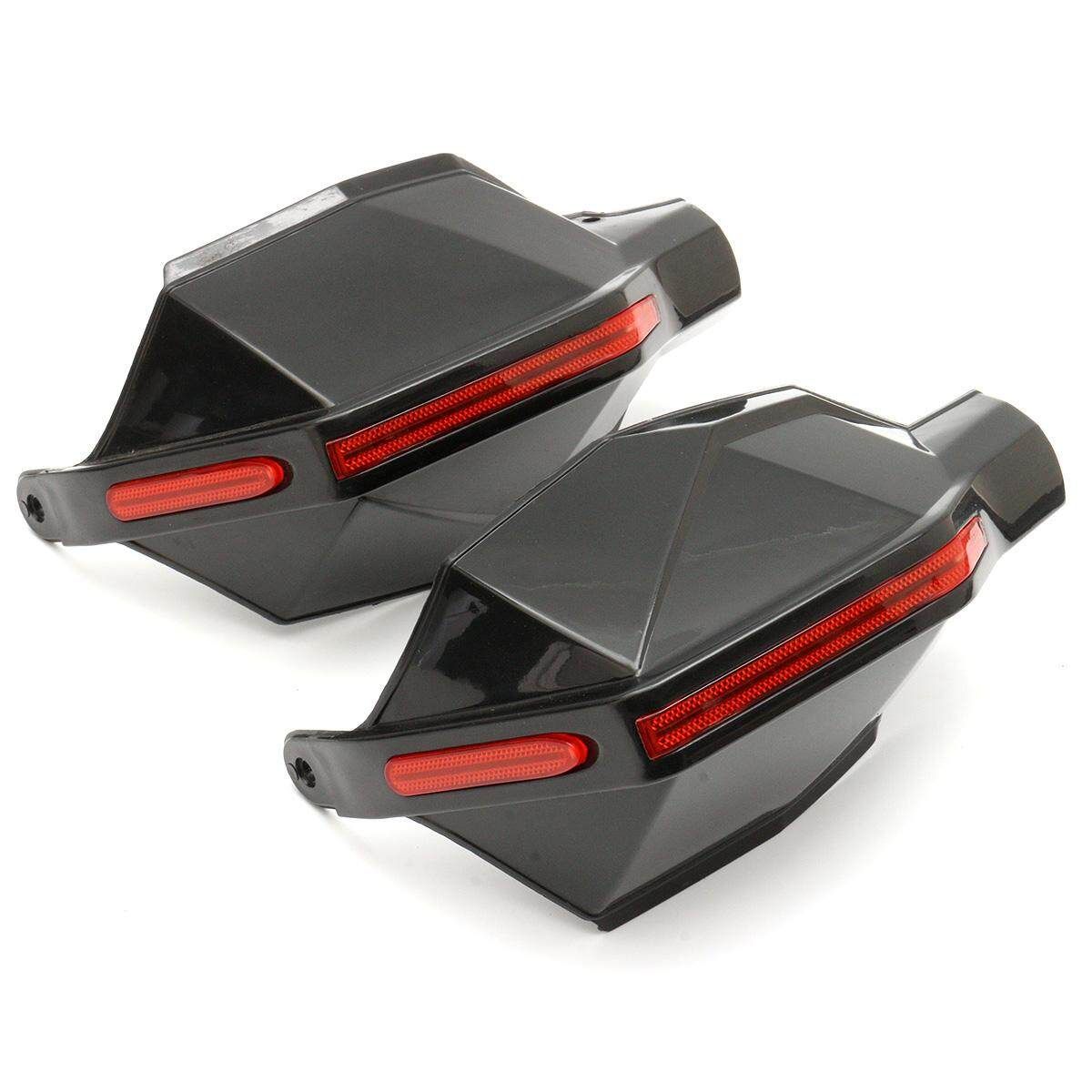 2 Pcs Universal 7/8" 22mm Handlebar Motorcycle Bike Handguards Hand Guards Protectors Apricot