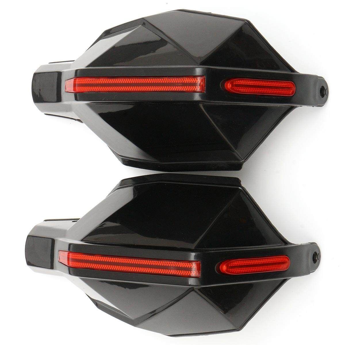 2 Pcs Universal 7/8" 22mm Handlebar Motorcycle Bike Handguards Hand Guards Protectors Apricot