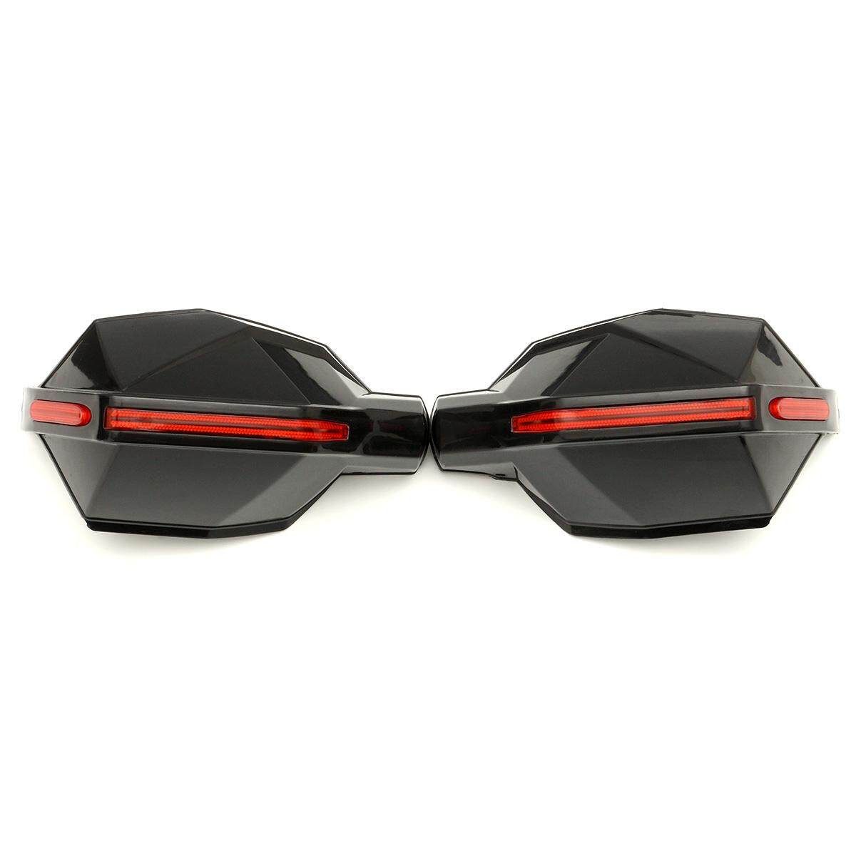 2 Pcs Universal 7/8" 22mm Handlebar Motorcycle Bike Handguards Hand Guards Protectors Apricot