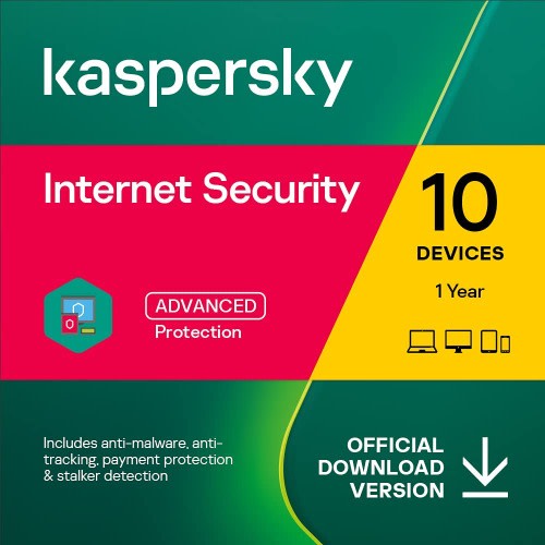 Internet Security 2022 | 10 Devices | 1 Year | Pc/mac/android