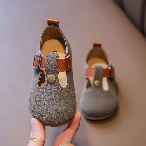 Girls' Leather Shoes Fifth Children's Casual Shoes