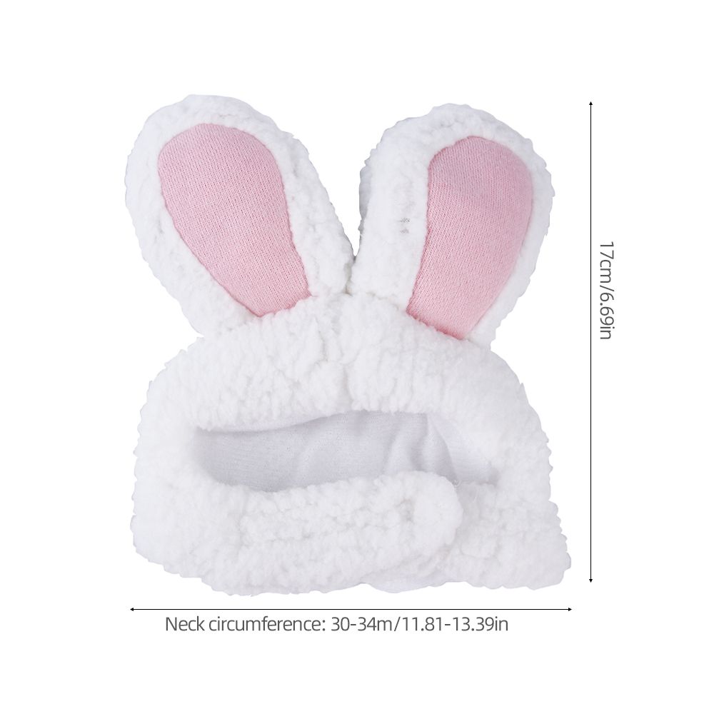 Cute Pet Rabbit Ears Hat For Cat Cosplay Clothes Fancy Pet