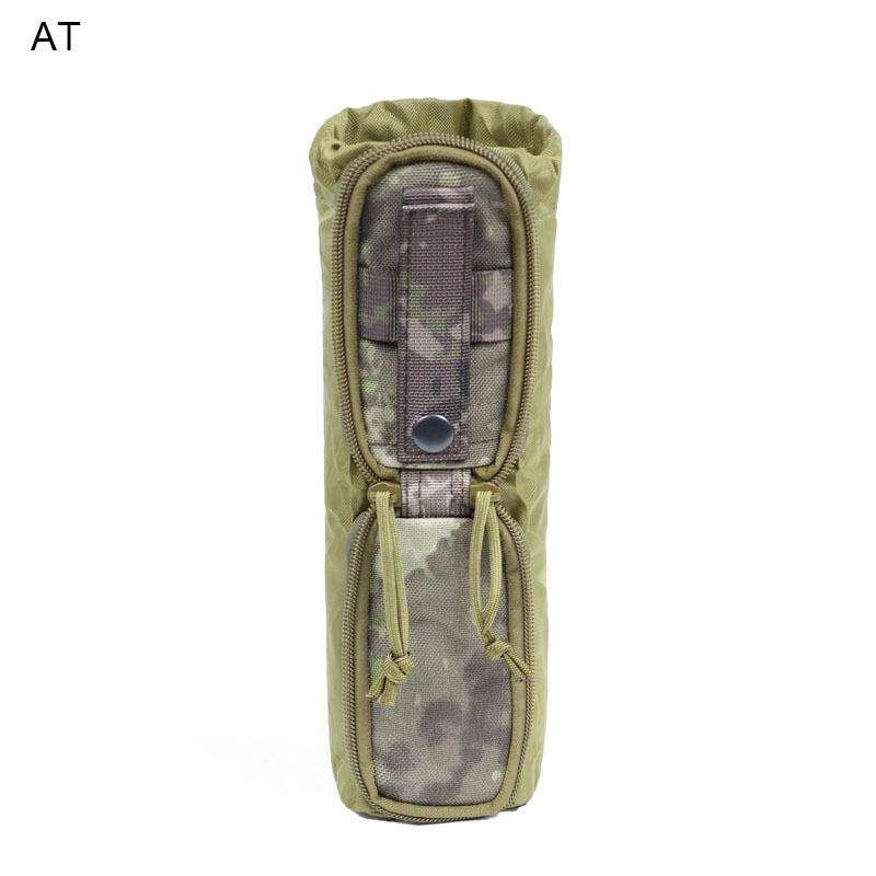 Camping Water Bottle Bag Hunting Accessory Storage Pouch Molle EDC Pack AT